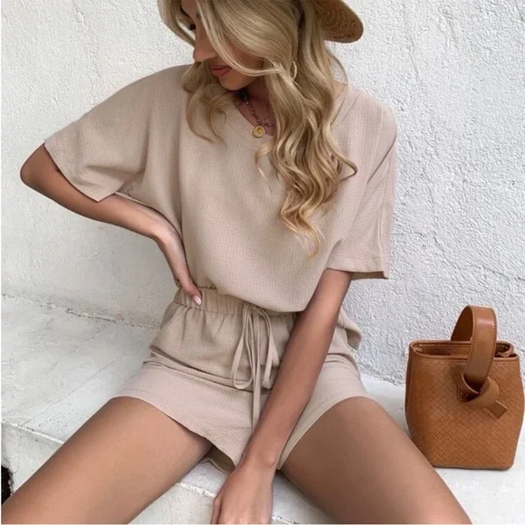 Floral Yellow Two-Piece Set - Picture 5 of 8